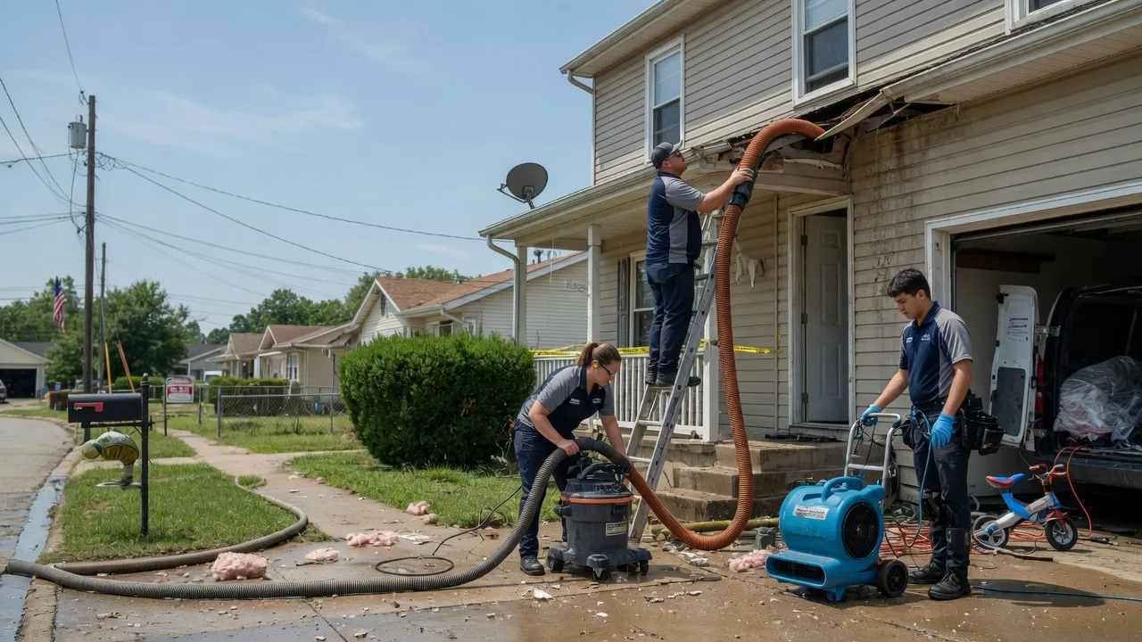 Water Damage Restoration in Daleville, IN near me